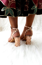 Load image into Gallery viewer, Zinnia Rose Gold Heels