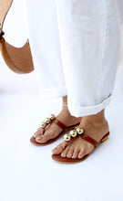 Load image into Gallery viewer, Bronco Tan Sandals