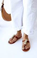 Load image into Gallery viewer, Bronco Tan Sandals