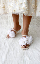 Load image into Gallery viewer, White Peony Heels