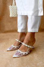 Load image into Gallery viewer, Beetle White Heels