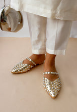 Load image into Gallery viewer, Veronica Gold Sliders