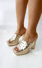 Load image into Gallery viewer, Gloria Studded Heels