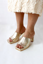 Load image into Gallery viewer, Gloria Gold Heels
