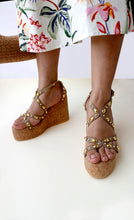 Load image into Gallery viewer, Ella Taupe Wedge