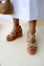 Load image into Gallery viewer, Ella Cream Wedge