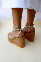 Load image into Gallery viewer, Ella Cream Wedge