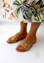 Load image into Gallery viewer, Eirini Tan Sandals