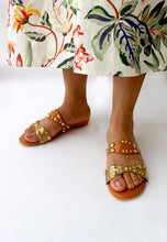 Load image into Gallery viewer, Eirini Tan Sandals