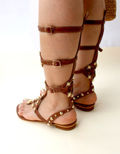 Load image into Gallery viewer, Cassia Tan Sandals