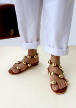Load image into Gallery viewer, Theo OG Tan Sandals