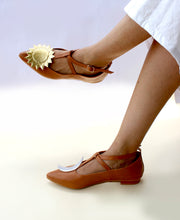 Load image into Gallery viewer, Cosmic tan pointed toe