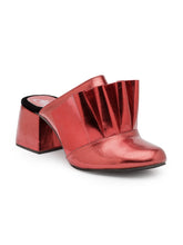 Load image into Gallery viewer, Lady in Carmine - Block Heels