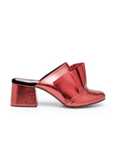 Load image into Gallery viewer, Lady in Carmine - Block Heels