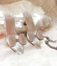 Load image into Gallery viewer, Crystal Silver Bow