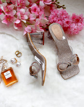 Load image into Gallery viewer, Lexi Double-bow Heels Rose