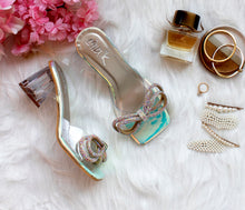 Load image into Gallery viewer, Lexi Double-bow Heels Unicorn