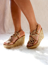 Load image into Gallery viewer, Bibi Glow Gold Wedges
