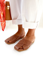 Load image into Gallery viewer, Hanah Nude Rose Sliders