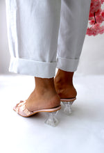Load image into Gallery viewer, Pink Camellia Heels