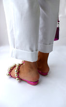 Load image into Gallery viewer, Penelope Pink Sliders