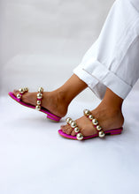 Load image into Gallery viewer, Penelope Pink Sliders