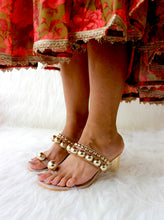 Load image into Gallery viewer, Cleopatra Beige Heels
