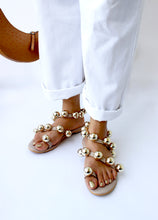 Load image into Gallery viewer, Theo Beige Sandals
