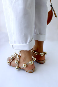 Theo Beige Sandals