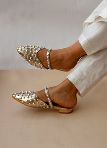 Veronica Gold Sliders