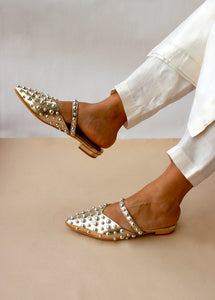 Veronica Gold Sliders