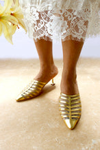 Load image into Gallery viewer, Armadia Gold Heels
