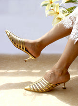 Load image into Gallery viewer, Armadia Gold Heels
