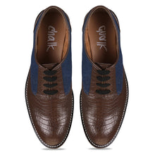 Load image into Gallery viewer, Rothko Denim Brogues
