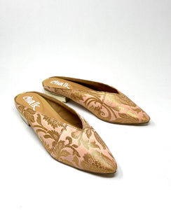 Pink Brocade-Sliders