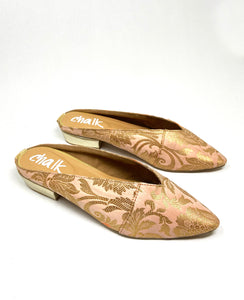 Pink Brocade-Sliders