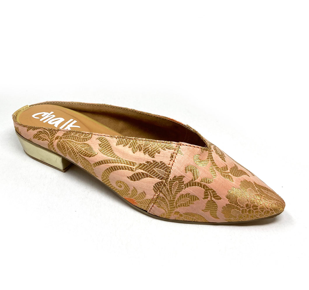 Pink Brocade-Sliders