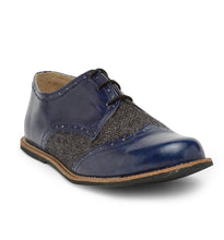 Load image into Gallery viewer, Blue Tweed - Oxfords
